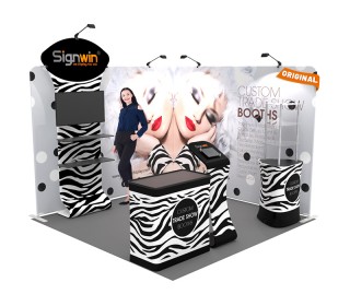 10x10ft Custom Trade Show Booth Z
