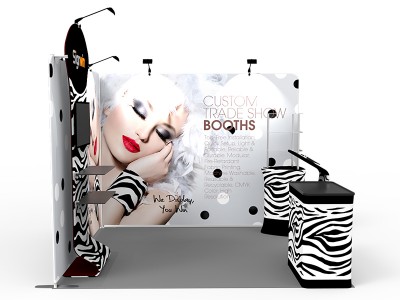 10x10ft Custom Trade Show Booth Z