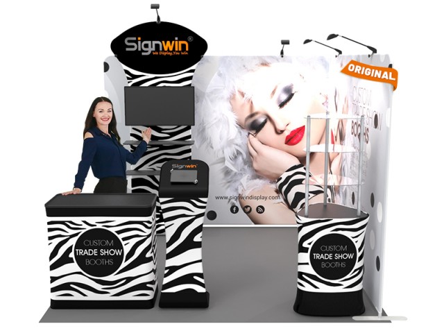10x10ft Custom Trade Show Booth Z