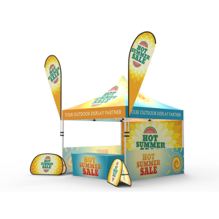 10x10 Custom Pop Up Canopy Tent Combos 11