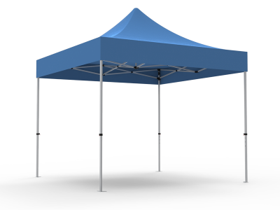 10x10 Unprinted Blue Pop Up Event Tent Canopy