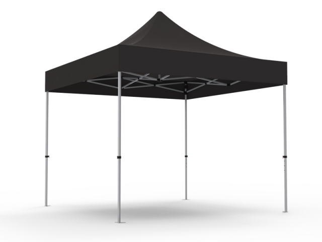 10x10 Unprinted Black Pop Up Event Tent Canopy