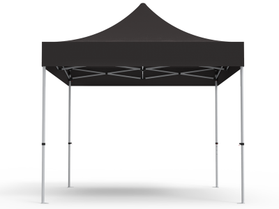 10x10 Unprinted Black Pop Up Event Tent Canopy