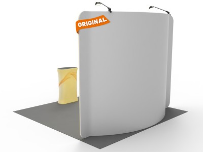 10x10ft Standard Trade Show Booth 01