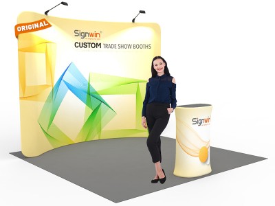 10x10ft Standard Trade Show Booth 01