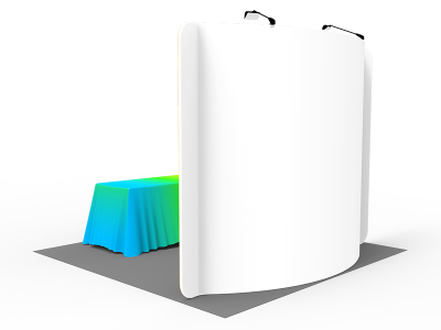 10x10ft Standard Trade Show Booth 02