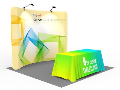 10x10ft Standard Trade Show Booth 02