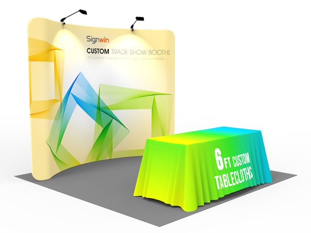 10x10ft Standard Trade Show Booth 02