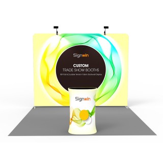 10x10ft Standard Trade Show Booth 04