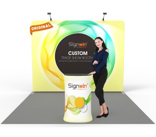 10x10ft Standard Trade Show Booth 04