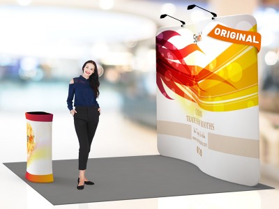 10x10ft Standard Trade Show Booth 07 10x10ft Standard Trade Show Booth 07