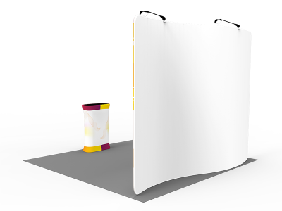 10x10ft Standard Trade Show Booth 07