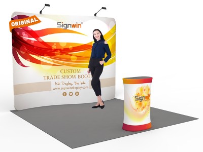 10x10ft Standard Trade Show Booth 07