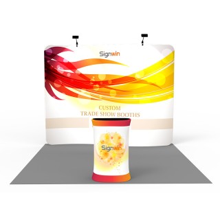 10x10ft Standard Trade Show Booth 07
