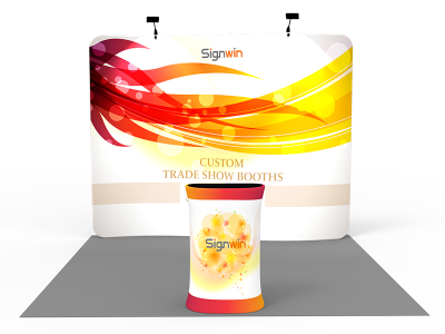 10x10ft Standard Trade Show Booth 07