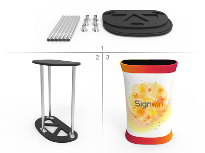 10x10ft Standard Trade Show Booth 07