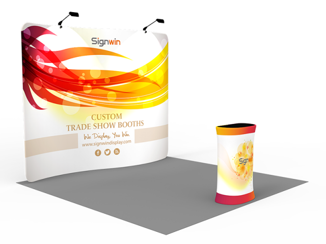 10x10ft Standard Trade Show Booth 07