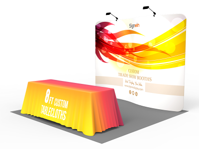 10x10ft Standard Trade Show Booth 09