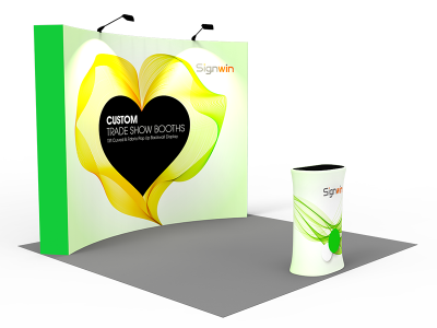 10x10ft Standard Trade Show Booth 10