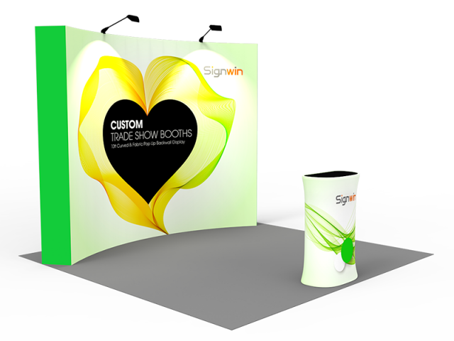 10x10ft Standard Trade Show Booth 10