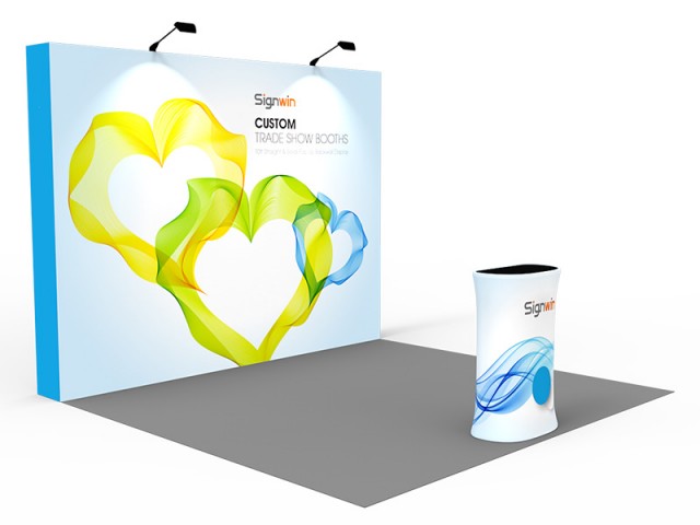 10x10ft Standard Trade Show Booth 13