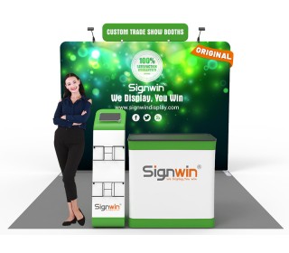 10x10ft Standard Trade Show Booth 19