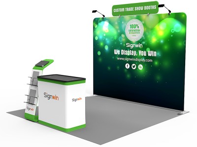 10x10ft Standard Trade Show Booth 19