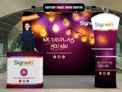 10x10ft Standard Trade Show Booth 21