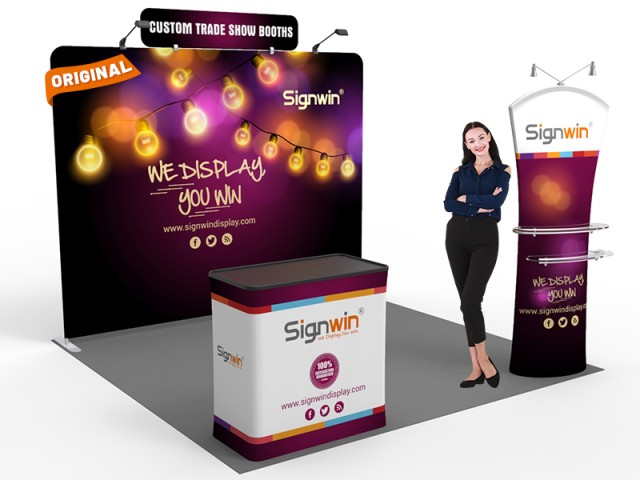 10x10ft Standard Trade Show Booth 21