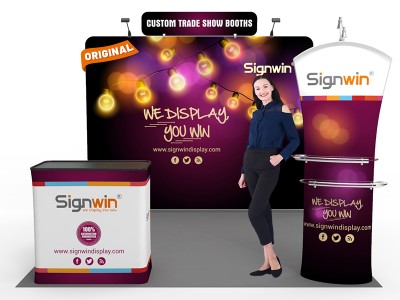 10x10ft Standard Trade Show Booth 21
