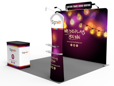 10x10ft Standard Trade Show Booth 21