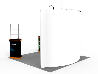 10x10ft Standard Trade Show Booth 22