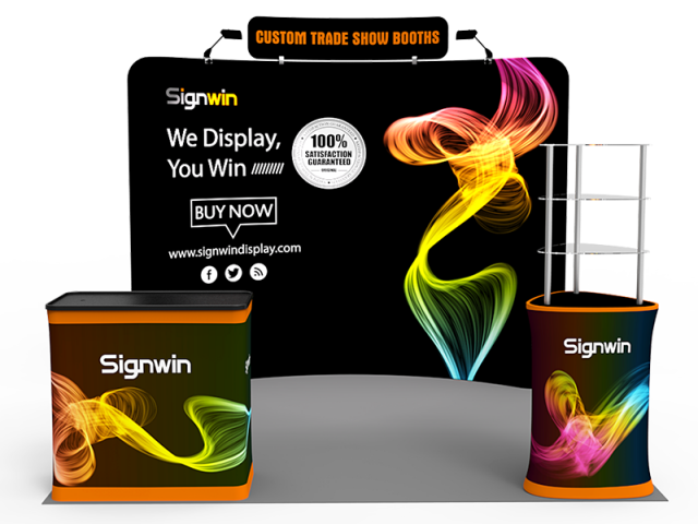 10x10ft Standard Trade Show Booth 22