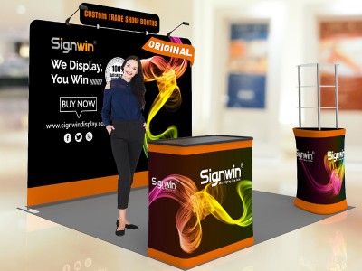 10x10ft Standard Trade Show Booth 23 10x10ft Standard Trade Show Booth 23