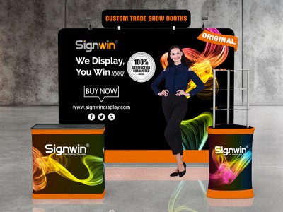 10x10ft Standard Trade Show Booth 23 10x10ft Standard Trade Show Booth 23