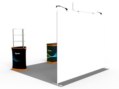 10x10ft Standard Trade Show Booth 23