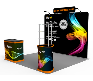 10x10ft Standard Trade Show Booth 23