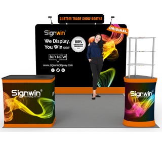 10x10ft Standard Trade Show Booth 23