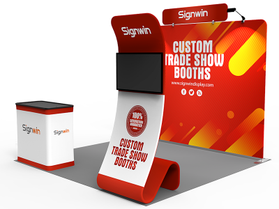 10x10ft Standard Trade Show Booth 25