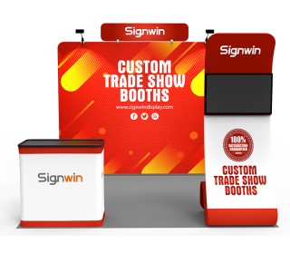 10x10ft Standard Trade Show Booth 25