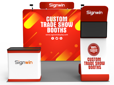 10x10ft Standard Trade Show Booth 25