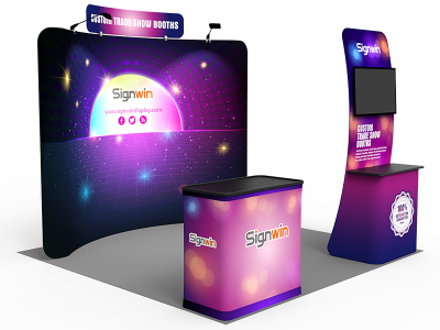 10x10ft Standard Trade Show Booth 26
