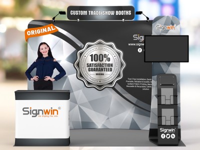 10x10ft Standard Trade Show Booth 28