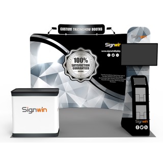 10x10ft Standard Trade Show Booth 28