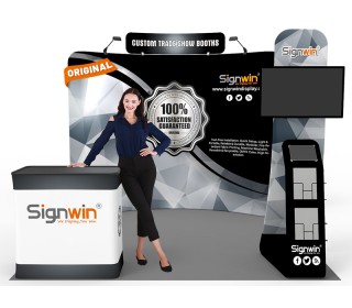 10x10ft Standard Trade Show Booth 28