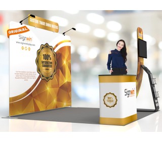 10x10ft Standard Trade Show Booth 29