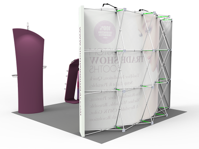 10x10ft Standard Trade Show Booth 30