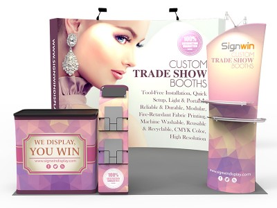 10x10ft Standard Trade Show Booth 30