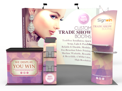 10x10ft Standard Trade Show Booth 30
