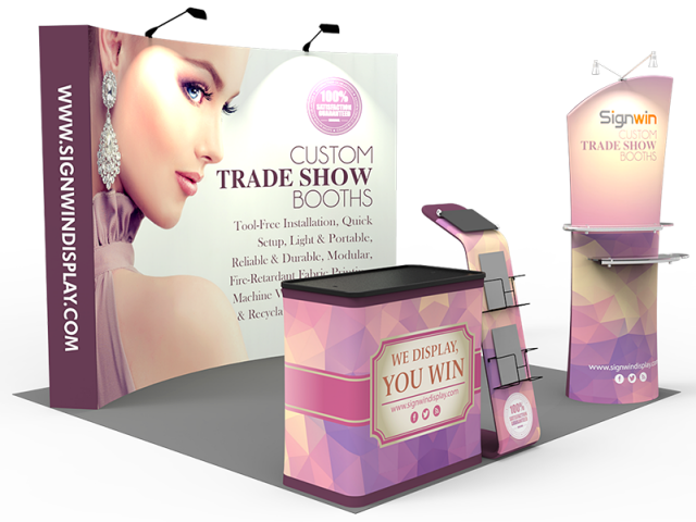 10x10ft Standard Trade Show Booth 30